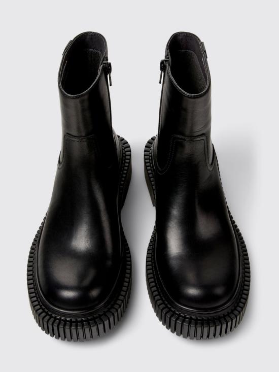 26SS 캠퍼 PIX BERLIN 픽스 베를린 레더 미드부츠 K400809 001 PIX BERLIN 0 Black - CAMPER