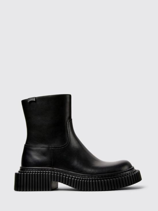 26SS 캠퍼 PIX BERLIN 픽스 베를린 레더 미드부츠 K400809 001 PIX BERLIN 0 Black