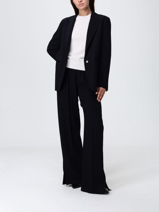 25FW 포르테포르테 스트레이트 팬츠 14060MYPANTS 8007 Black - FORTE FORTE