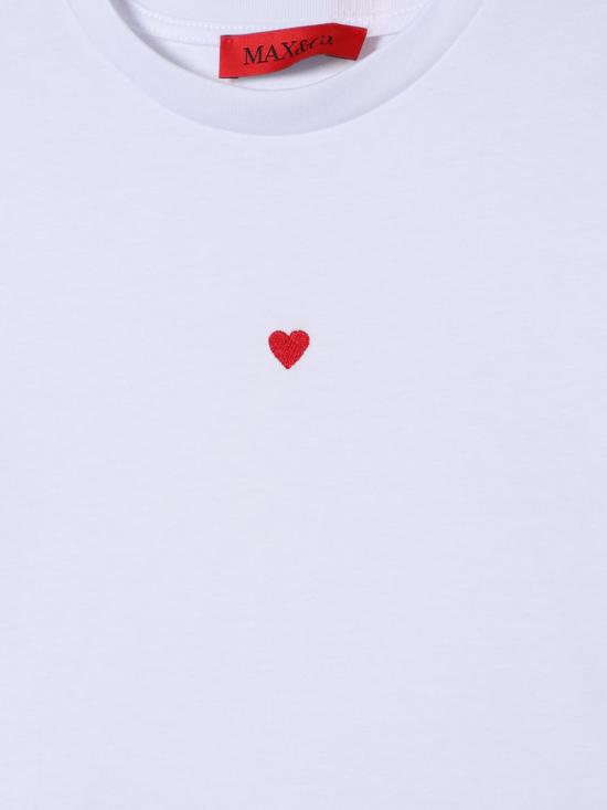 25FW [키즈] 막스앤코 티셔츠 MX0198MX057 MX100 White - MAX & CO.