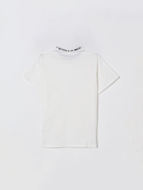 25FW [키즈] 스텔라 맥카트니 티셔츠 TV8P71Z0434 101 Ivory - STELLA MCCARTNEY