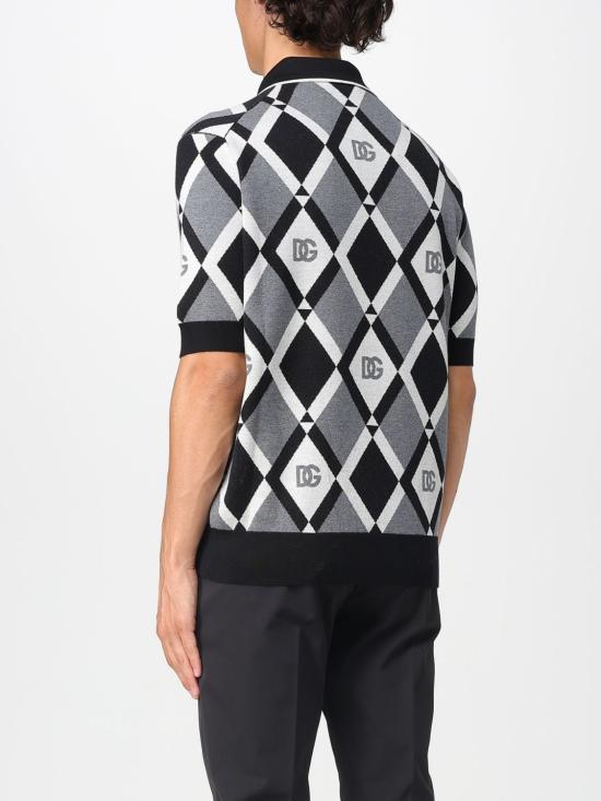 25FW 돌체앤가바나 폴로 티셔츠 GXZ15TJDVC9 N0031 Black - DOLCE & GABBANA