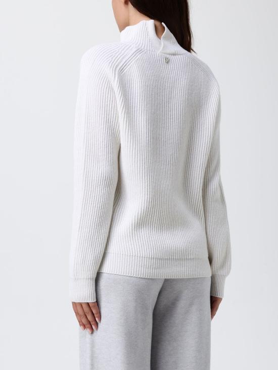 25FW 돈답 터틀넥 DT399M00D988 002 White - DONDUP