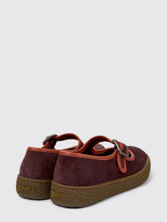 26SS 캠퍼 뮬/슬리퍼 K201825 001 PEU TERRENO 0 Burgundy - CAMPER