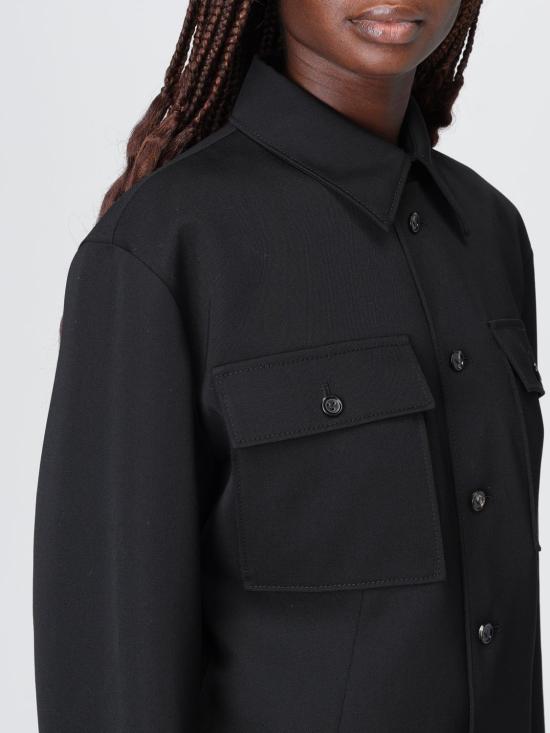 25FW 보테가베네타 자켓 837029V4C20 1000 Black - BOTTEGA VENETA