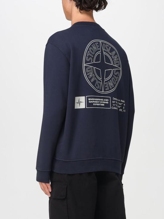 25FW 스톤 아일랜드 긴팔 티셔츠 6100018S0195 V0020 Blue - STONE ISLAND