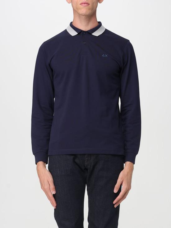 25FW 썬 68 폴로 티셔츠 A45103 07 Navy