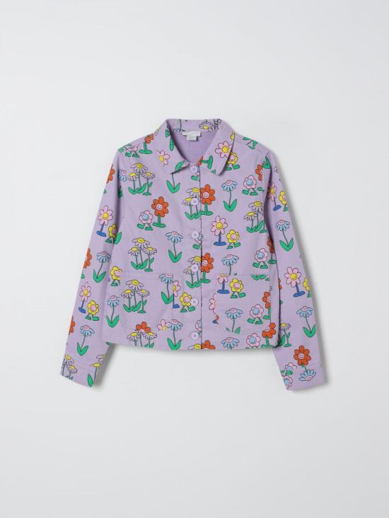 25FW [키즈] 스텔라 맥카트니 캐주얼 자켓 TX2A27Z3106 522MC Violet