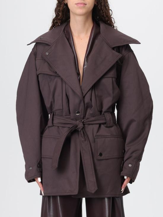 25FW 안다마네 자켓 T182025ATNP252 600 Brown