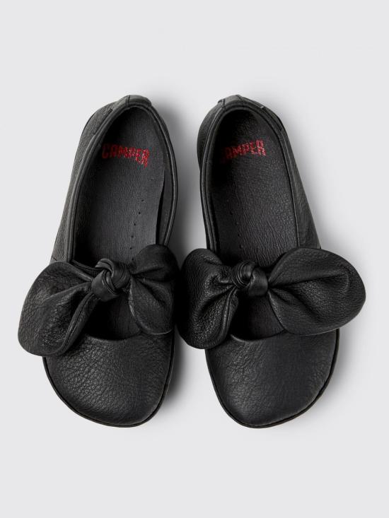 25FW [키즈] 캠퍼 슈즈 K800434 022 RIGHT NINA 0 Black - CAMPER