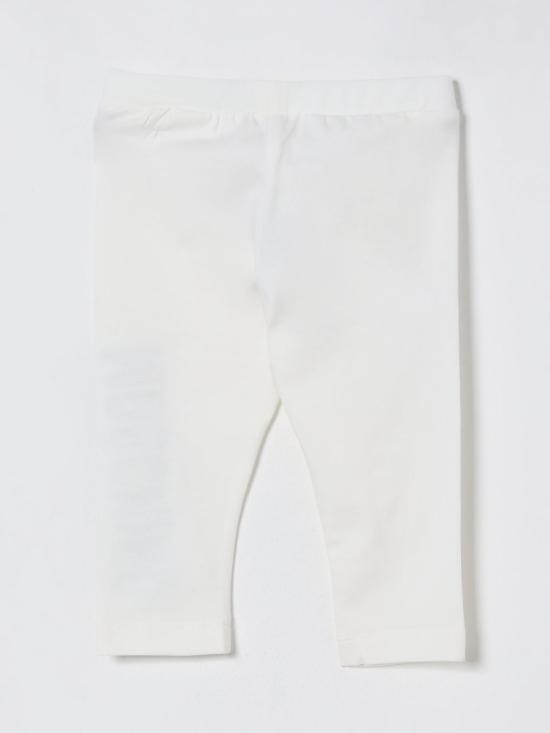 25FW [키즈] 모스키노 팬츠 MDP03HLBA11 10063 Yellow Cream - MOSCHINO