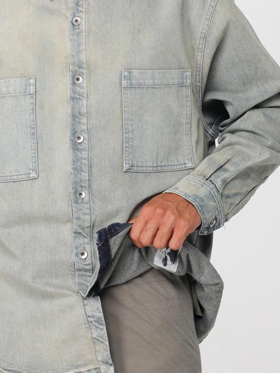 25FW 다크쉐도우 자켓 DU02E7769DMP 38 Denim - DRKSHDW