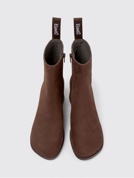 26SS 캠퍼 코라 앵클 부츠 K400798 002 KORA 0 Brown - CAMPER