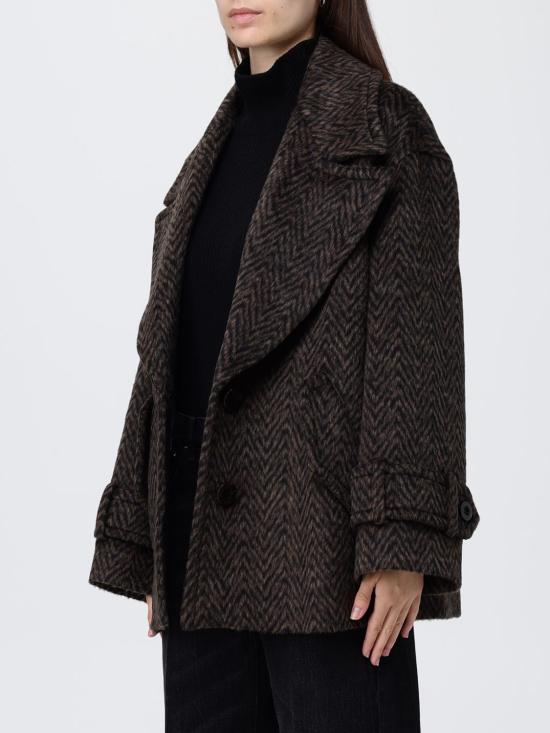 25FW 돈답 코트 DJ716FFH423DXXX 737 Blue - DONDUP