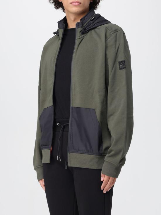 25FW 썬 68 긴팔 티셔츠 F45115 74 Military - SUN 68