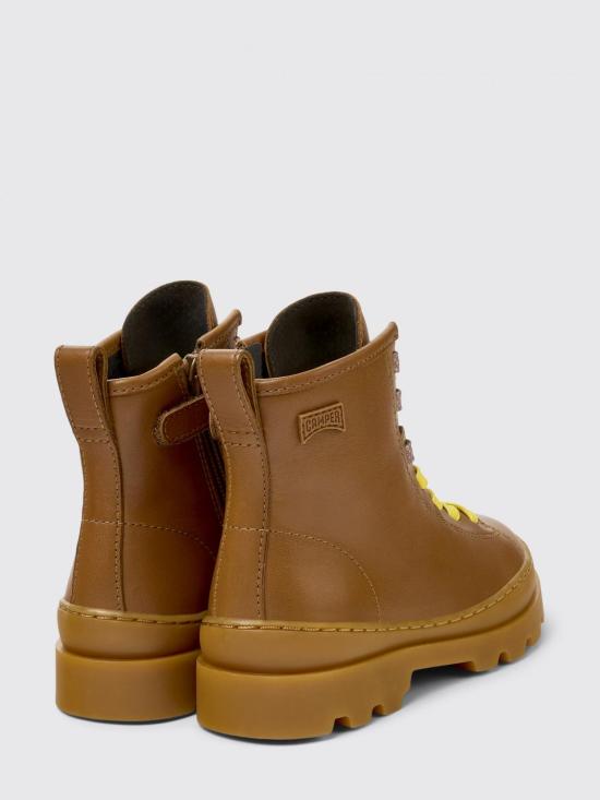 25FW [키즈] 캠퍼 슈즈 K900179 032 TWINS 0 Brown - CAMPER