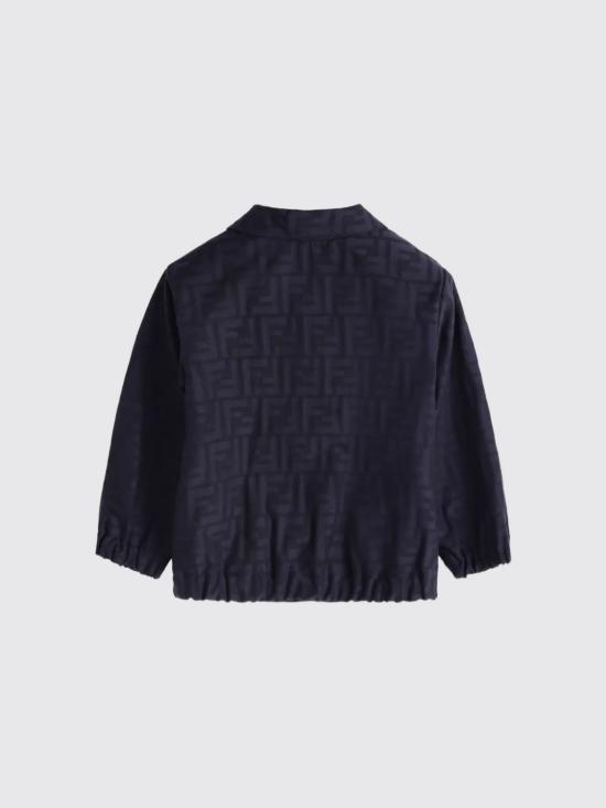 25FW [키즈] 펜디 캐주얼 자켓 BMA139AS64 F1I11 Gnawed Blue - FENDI