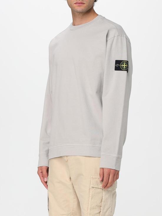 25FW 스톤 아일랜드 긴팔 티셔츠 6100075S0A50 V0061 Grey - STONE ISLAND