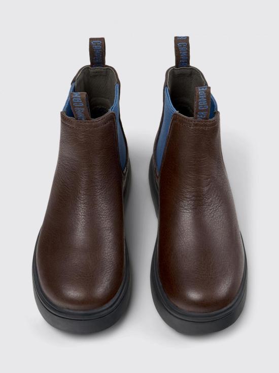 25FW [키즈] 캠퍼 미들 부츠 K900149 025 NORTE 0 Brown - CAMPER