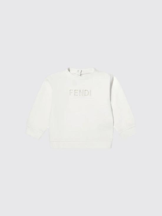 25FW [키즈] 펜디 풀오버 BFH0675V0 F0TU9 White