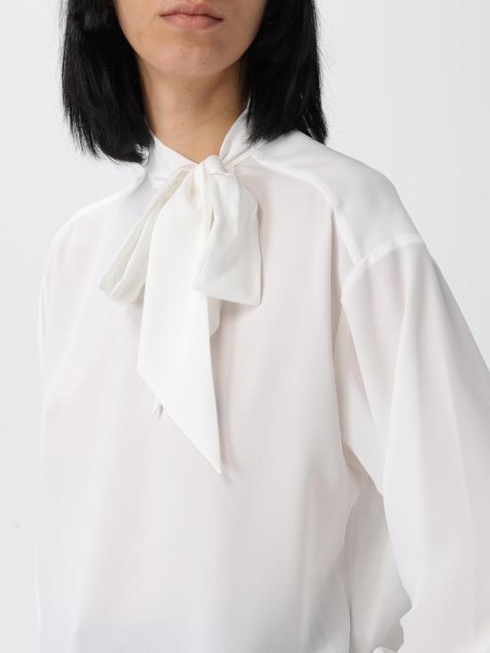 25FW 엠포리오 아르마니 블라우스 EW001953AF12696 U0006 Yellow Cream - EMPORIO ARMANI