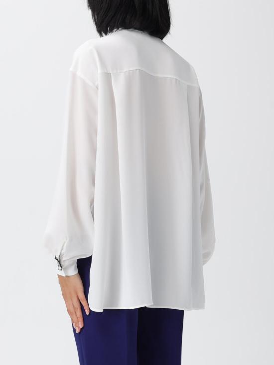 25FW 엠포리오 아르마니 블라우스 EW001953AF12696 U0006 Yellow Cream - EMPORIO ARMANI