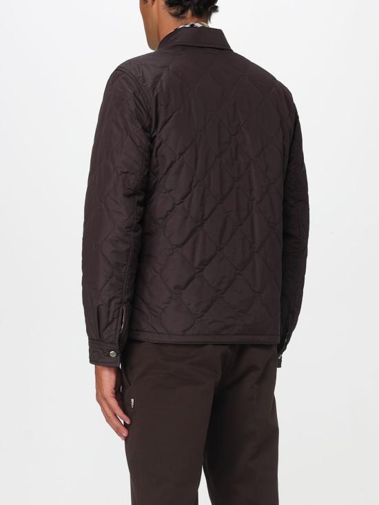 25FW 버버리 리버시블 퀼팅 나일론 오버셔츠 8115728 Brown - BURBERRY