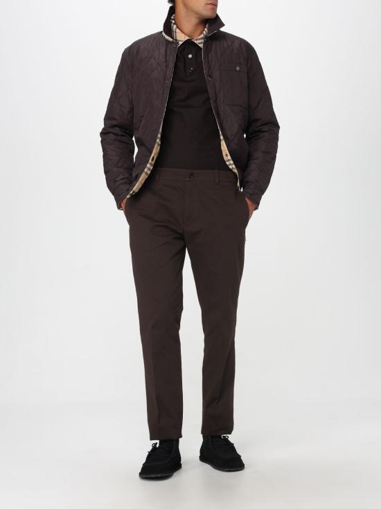 25FW 버버리 리버시블 퀼팅 나일론 오버셔츠 8115728 Brown - BURBERRY