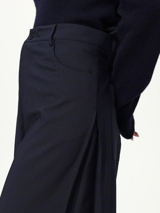 25FW 세미쿠튀르 스트레이트 팬츠 Y5WI27 K92 Blue - SEMI-COUTURE