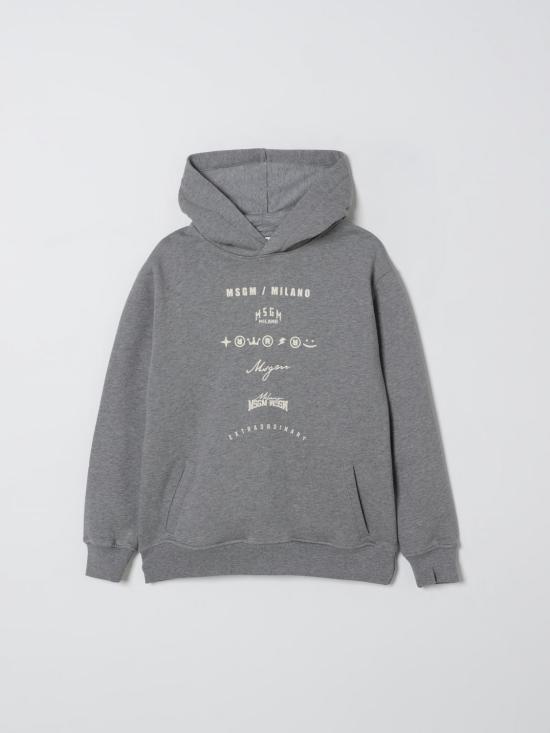 25FW [키즈] 엠에스지엠 풀오버 F5MSJBHS232 104 Grey