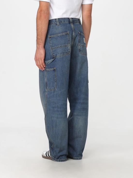 25FW 칼하트 WIP 데님 팬츠 I034871 014L Navy - CARHARTT WIP