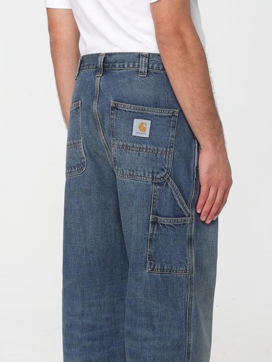 25FW 칼하트 WIP 데님 팬츠 I034871 014L Navy - CARHARTT WIP