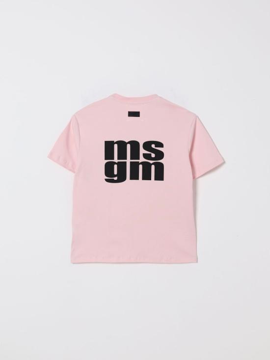 25FW [키즈] 엠에스지엠 티셔츠 F5MSJUTH056 MS044 Pink - MSGM