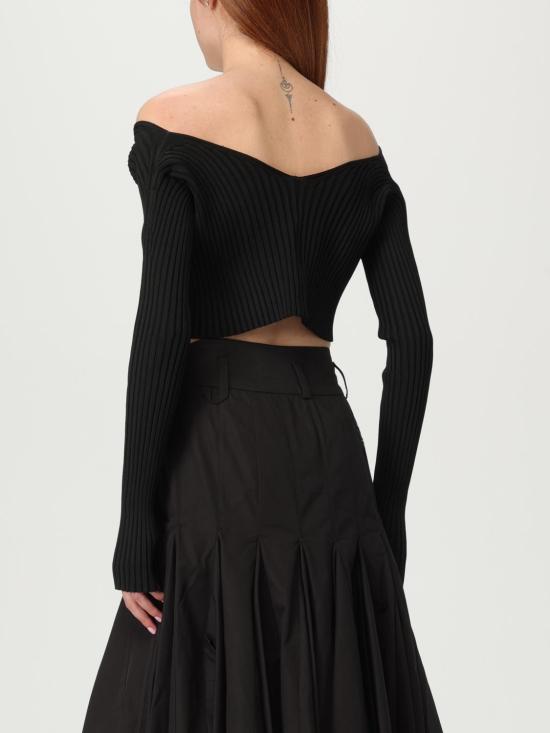 25FW 자크뮈스 가디건 KN1082190 990 Black - JACQUEMUS