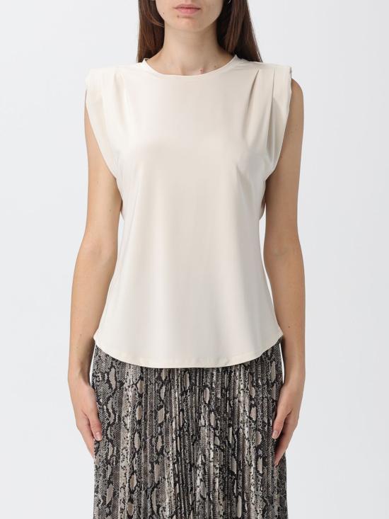 25FW 마이클 코어스 탑 MT5531FH69 120 Ecru