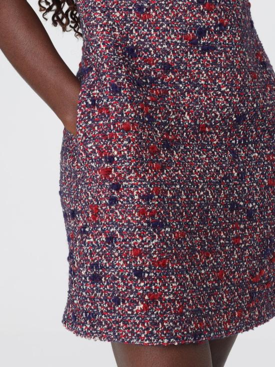 25FW 구찌 울 부클 미니 드레스 841043ZATNT 4956 Blue - GUCCI