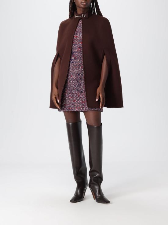 25FW 구찌 울 부클 미니 드레스 841043ZATNT 4956 Blue - GUCCI