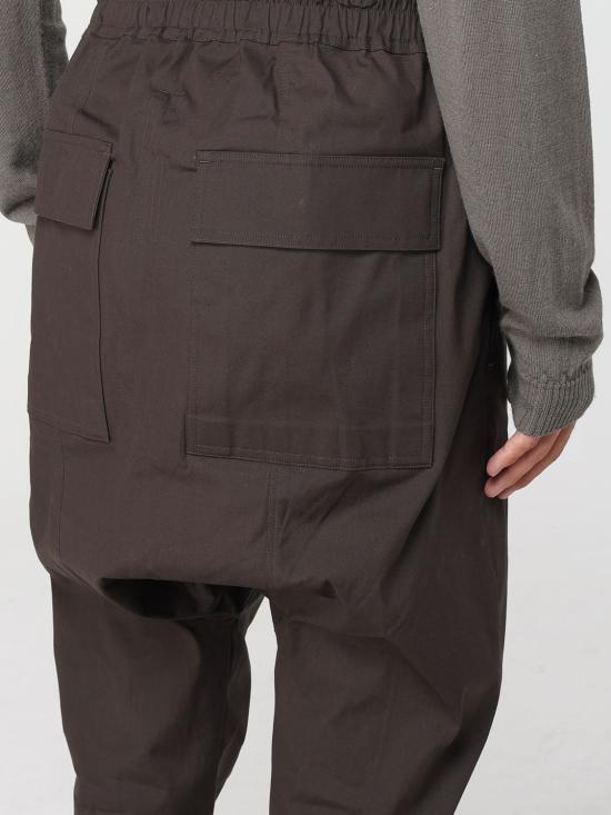 25FW 릭 오웬스 스트레이트 팬츠 RU02E1380TE 78 Brown - RICK OWENS