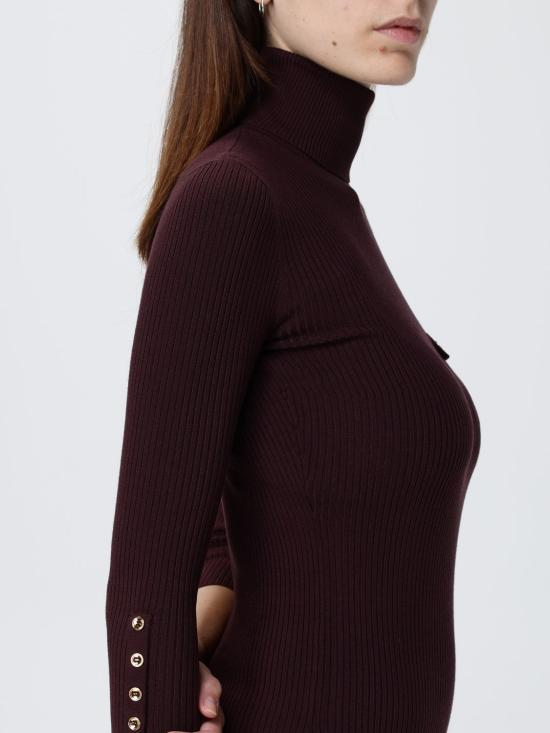 25FW 엘리자베타프랜치 롱 원피스 AM23B EA4 Wine - ELISABETTA FRANCHI