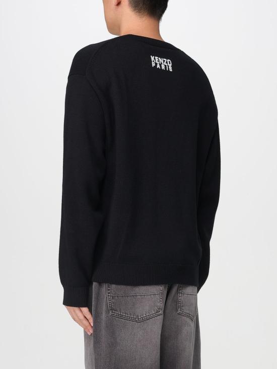 25FW 겐조 스웨터 PFF65PU7503LI 99J Black - KENZO