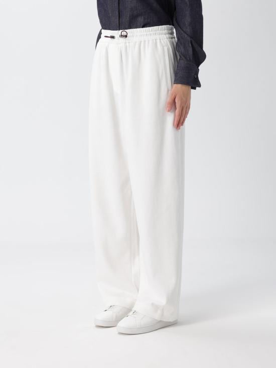 25FW 브루넬로 쿠치넬리 트레이닝/조거 팬츠 MG927VD299A C7220 White - BRUNELLO CUCINELLI
