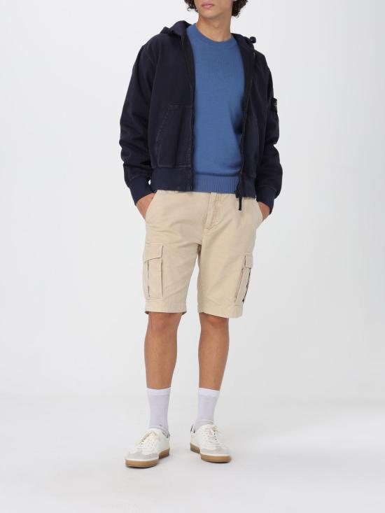 25FW 스톤 아일랜드 스웨터 5100071S00C4 V002B Blue 1 - STONE ISLAND