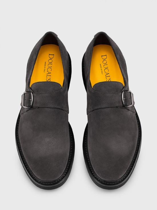 25FW 듀칼 로퍼 DU1485GENOUF009 NN05 Charcoal - DOUCAL’S