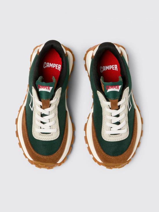 25FW [키즈] 캠퍼 스니커즈 K800548 025 DRIFT TRAIL 0 Green - CAMPER