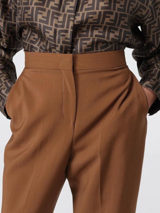 25FW 펜디 스트레이트 팬츠 FR6648AQ3H F1T6L Brown - FENDI