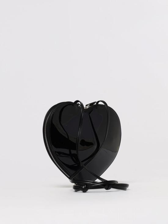 26FW 알라이아 페이턴트 레더 쾨르백 AA1P003CA189 999 Black - ALAIA