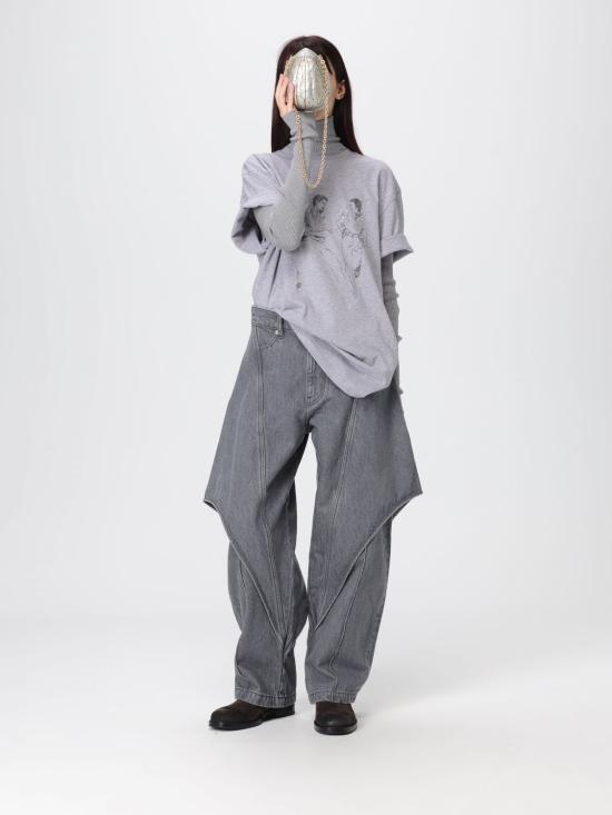 25FW JW앤더슨 토트백 HB0760FA0474 766 Gold - JW ANDERSON