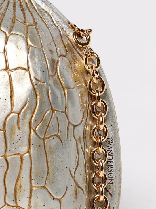 25FW JW앤더슨 토트백 HB0760FA0474 766 Gold - JW ANDERSON