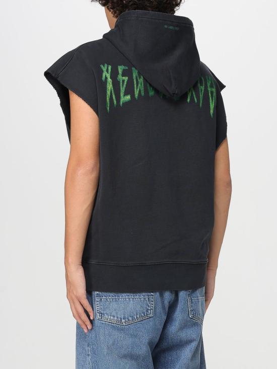 25FW 44레이블 긴팔 티셔츠 B0030578FA679 P686 Black - 44 LABEL