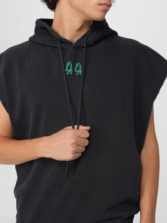 25FW 44레이블 긴팔 티셔츠 B0030578FA679 P686 Black - 44 LABEL